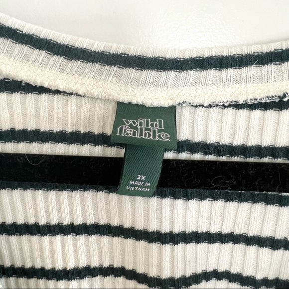 Wild Fable Ribbed Button Up - Picture 4 of 6